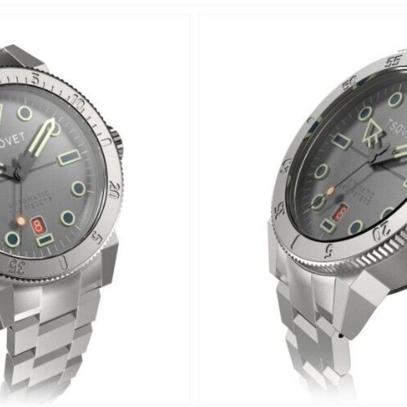 Tsovet SMT ML53 Automatic Green Limited Edition #037/1200 42mm Watch - Picture 15 of 15